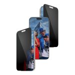 PanzerGlass Privacy Screen Protector w. Black Frame iPhone 17 Pro Max | Ultra-Wide Fit w. Fastfit in-a-box – Mobit.gr