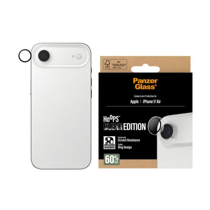 PanzerGlass® Hoops® Transparent Camera Lens Protector iPhone 17 Air – Mobit.gr