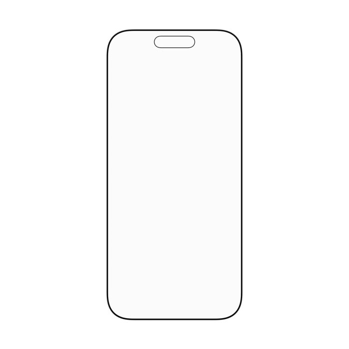 PanzerGlass® Stealth Screen Protector w. Black Frame iPhone 17 | iPhone 16 Pro | Ultra-Wide Fit w. Fastfit in-a-box – Mobit.gr