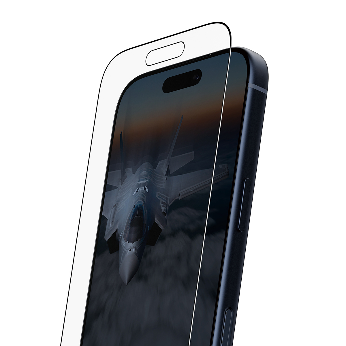 pg69356_01 PanzerGlass® Stealth Screen Protector w. Black Frame iPhone 17 Pro | Ultra-Wide Fit w. Fastfit in-a-box – Mobit.gr