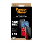 PanzerGlass® 2-Way Privacy Screen Protector iPhone 17 Pro Max | Ultra-Wide Fit w. EasyAligner – Mobit.gr