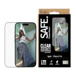 SAFE. by PanzerGlass Screen Protector w. Black Frame iPhone 17 | iPhone 16 Pro | Ultra-Wide Fit w. Easy Aligner – Mobit.gr