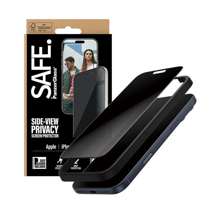 SAFE. by PanzerGlass® Privacy Screen Protector iPhone 17 Pro Max | Ultra-Wide Fit w. Easy Aligner – Mobit.gr