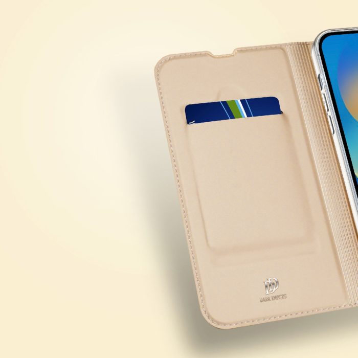 Dux Ducis Skin Pro Holster Flip Cover for iPhone 14 Pro Max gold – Mobit.gr