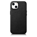 iCarer Case Leather cover for iPhone 14 black (WMI14220705-BK) (MagSafe compatible) – Mobit.gr
