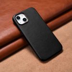 iCarer Case Leather cover for iPhone 14 black (WMI14220705-BK) (MagSafe compatible) – Mobit.gr