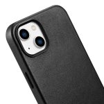 iCarer Case Leather cover for iPhone 14 black (WMI14220705-BK) (MagSafe compatible) – Mobit.gr