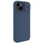 Nillkin CamShield Magnetic Silicone Case iPhone 14 Plus Magnetic MagSafe Cover with Camera Protector Blue – Mobit.gr