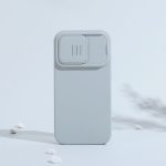 Nillkin CamShield Silky Silicone Case iPhone 14 Pro Max Silicone Cover with Camera Protector Blue – Mobit.gr