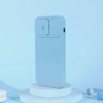 Nillkin CamShield Silky Silicone Case iPhone 14 Pro Max Silicone Cover with Camera Protector Blue – Mobit.gr