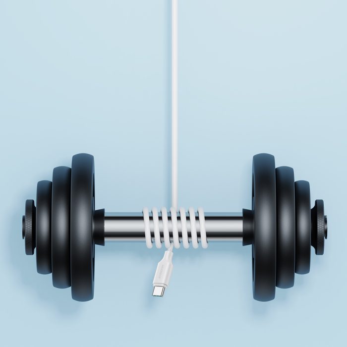 Joyroom Long-Lasting Series A9 USB-A / USB-C 3A cable 1m – black – Mobit.gr