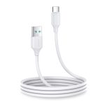 Joyroom Long-Lasting Series A9 USB-A / USB-C 3A cable 1m – white – Mobit.gr