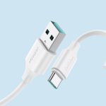 Joyroom Long-Lasting Series A9 USB-A / USB-C 3A cable 2m – black – Mobit.gr