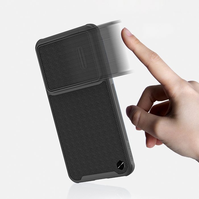 Nillkin Textured S Case for Samsung Galaxy S23+ armored cover with camera cover black – Mobit.gr