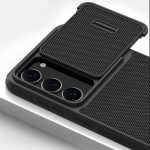 Nillkin Textured S Case for Samsung Galaxy S23+ armored cover with camera cover black – Mobit.gr
