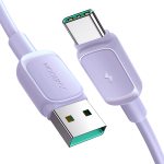 USB cable – USB C 3A 1.2m Joyroom S-AC027A14 – purple – Mobit.gr