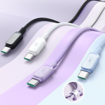 USB cable – USB C 3A 1.2m Joyroom S-AC027A14 – purple – Mobit.gr