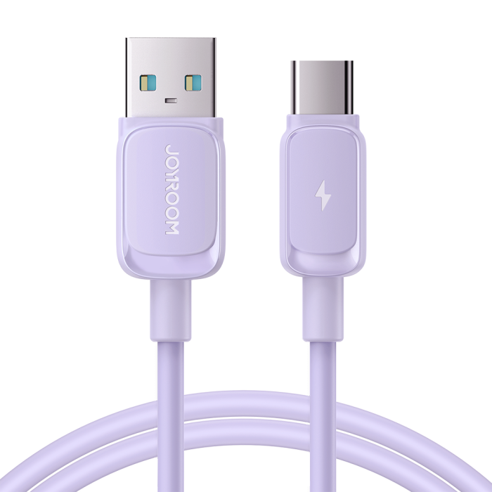 USB cable – USB C 3A 1.2m Joyroom S-AC027A14 – purple – Mobit.gr