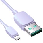 Joyroom Multi-Color Series A14 Lightning / USB-A 2.4A 1.2 m cable – purple – Mobit.gr