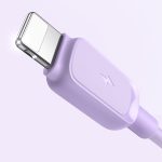 Joyroom Multi-Color Series A14 Lightning / USB-A 2.4A 1.2 m cable – purple – Mobit.gr