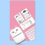 HURC9 Bluetooth Thermal Printer Mini Kitty with App – Pink – Mobit.gr
