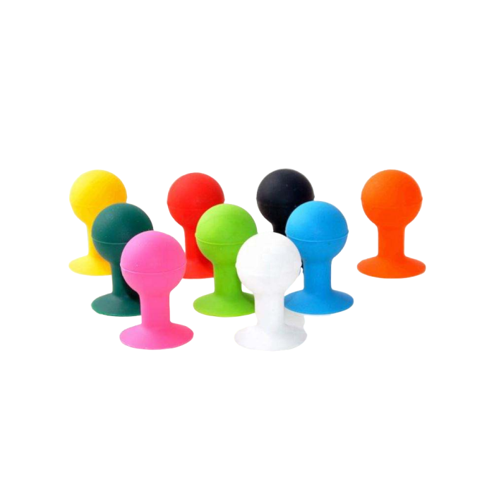 Phone holder with a round head – purple – Mobit.gr