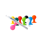 Phone holder with a round head – purple – Mobit.gr