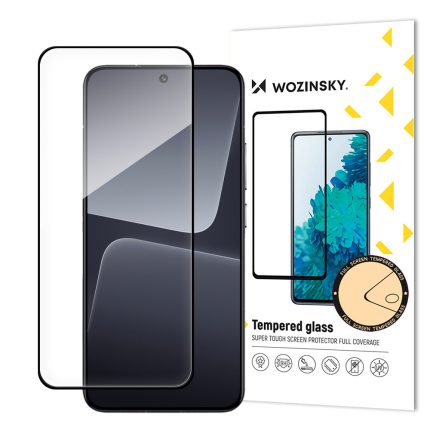 Wozinsky Full Glue tempered glass with black frame for Xiaomi 14 – Mobit.gr
