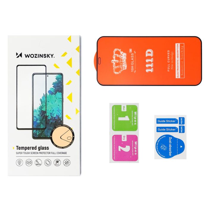 Wozinsky Full Glue tempered glass with black frame for Xiaomi 14 – Mobit.gr