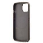 DKNY Leather Checkered Mono Pattern MagSafe iPhone 15 Case – Beige – Mobit.gr