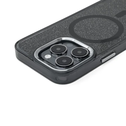 Glitter Case with MagSafe for Samsung Galaxy A16 5G – Black – Mobit.gr