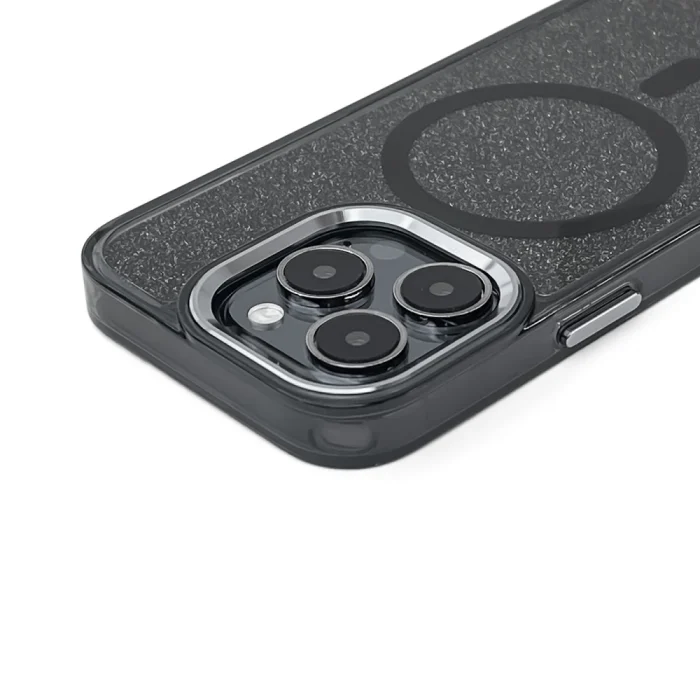 Glitter Case with MagSafe for Samsung Galaxy A16 5G – Black – Mobit.gr