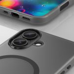 Magnetic Abrasive iPhone 17 Case Compatible with MagSafe – Matte Black – Mobit.gr