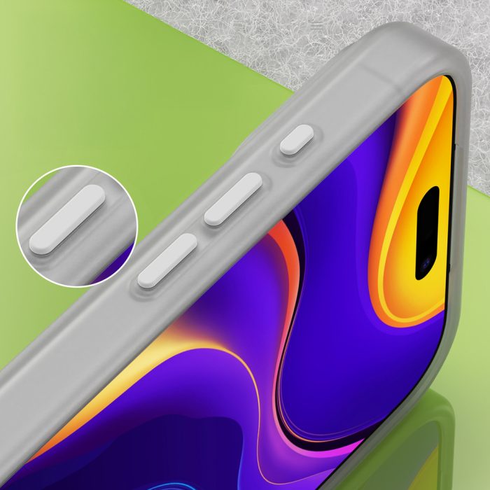 Magnetic Abrasive iPhone 17 Pro Case Compatible with MagSafe – Matte White – Mobit.gr