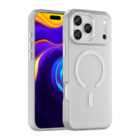 Magnetic Abrasive Case for iPhone 17 Pro Max Compatible with MagSafe – Matte White – Mobit.gr