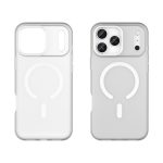 Magnetic Abrasive Case for iPhone 17 Pro Max Compatible with MagSafe – Matte White – Mobit.gr