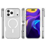 Magnetic Abrasive Case for iPhone 17 Pro Max Compatible with MagSafe – Matte White – Mobit.gr