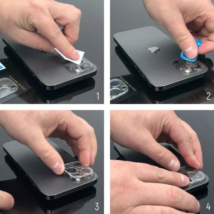 Wozinsky Full Camera Glass for iPhone 17 Pro, Black, Set of 2 – Mobit.gr