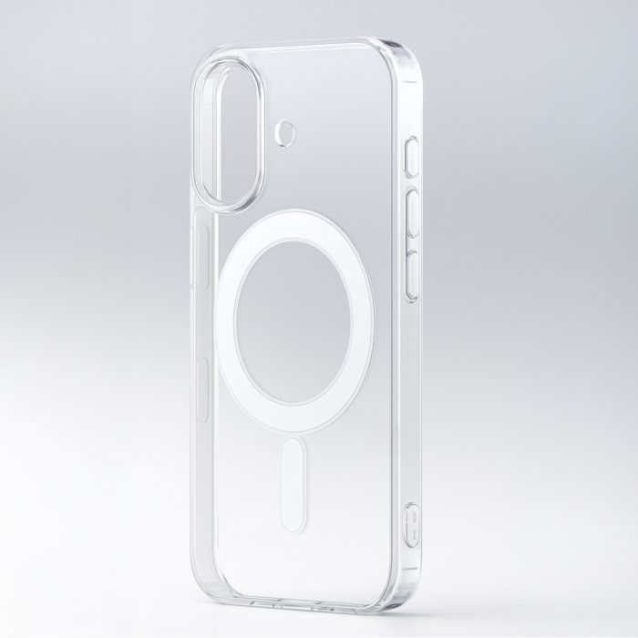 Ultra Clear MagSafe Compatible Case for iPhone 17 – Transparent – Mobit.gr