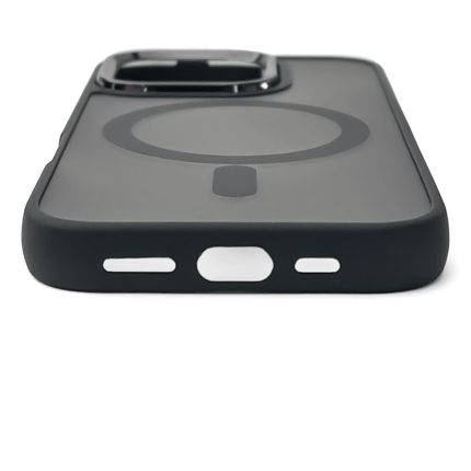 Fashion Case compatible with MagSafe for iPhone 17 Pro Max – black – Mobit.gr