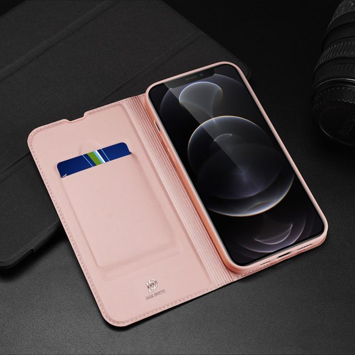 Dux Ducis Skin Pro Bookcase type case for iPhone 13 Pro pink – Mobit.gr