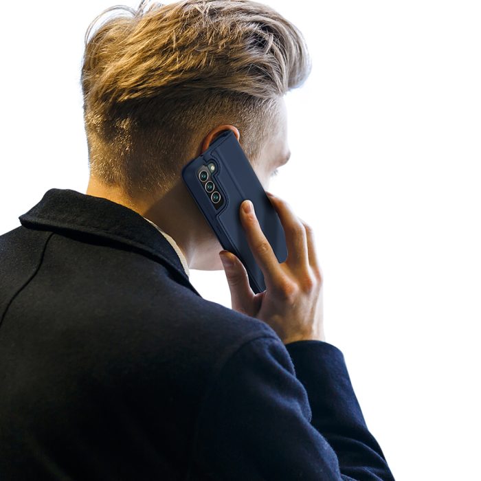 Dux Ducis Skin Pro Holster Cover Flip Cover for Samsung Galaxy S22 + (S22 Plus) blue – Mobit.gr