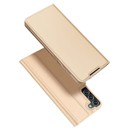 Dux Ducis Skin Pro Holster Cover Flip Cover for Samsung Galaxy S22 + (S22 Plus) gold – Mobit.gr