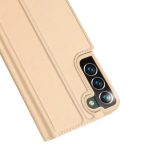 Dux Ducis Skin Pro Holster Cover Flip Cover for Samsung Galaxy S22 + (S22 Plus) gold – Mobit.gr