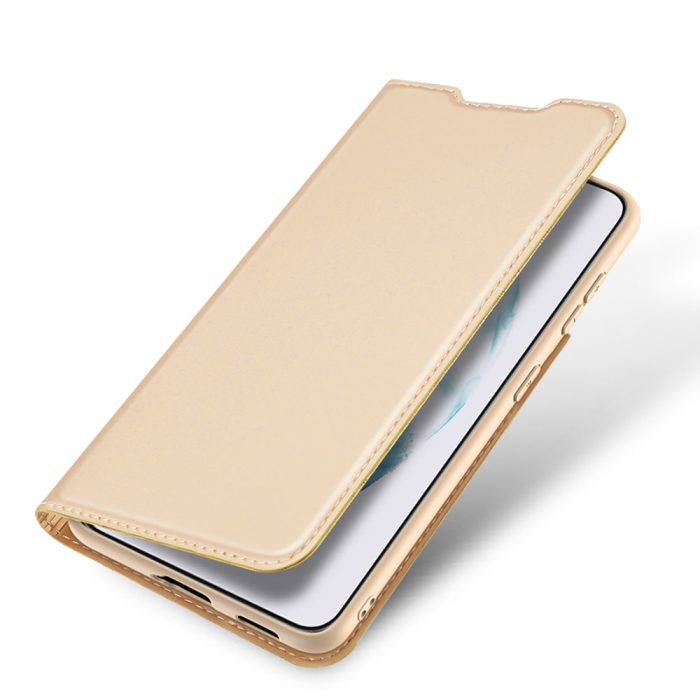 Dux Ducis Skin Pro Holster Cover Flip Cover for Samsung Galaxy S22 + (S22 Plus) gold – Mobit.gr