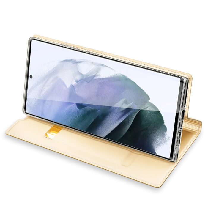 Dux Ducis Skin Pro Holster Cover for Samsung Galaxy S22 Ultra gold – Mobit.gr