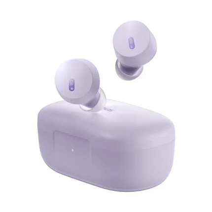 Ακουστικά - Baseus Bowie E18 Wireless TWS ENC IPX4 Earphones – Purple – Mobit.gr