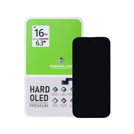 PIXDURA For Apple iPhone 16 Pro Display And Digitizer Hard-OLED Premium (IC Removable) – Mobit.gr