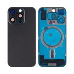 For Apple iPhone 16 Pro Back Glass Without NFC, Enlarged Camera Frame Black Titanium Compatible – Mobit.gr