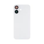 Apple iPhone 16 Back Glass Without NFC, Enlarged Camera Frame White Compatible – Mobit.gr